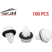 100 Stück Auto clips Kunststoff nieten Clip für BMW E46 E53 E90 E91 E70 Tür verkleidung Auto Befestigungs elemente Verkleidung Druck halter 51418224768