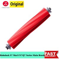 Original Roborock S7 Q7 Rubber Main Brush Parts Detachable Roll Brush For S7Pro Q7Max S7MaxV Ultra Robot Vacuum Cleaner Brushes
