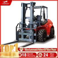 4x4 Forklift off Road Four Wheel All Terrain Forklift 3Ton Truck Handling Equipment 4WD Rough Terrain Diesel Forklift Customized