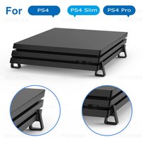 4Pcs Cooling Horizontal Version Cooling Holder Stand For PS4 /Slim /Pro Console Accessories Anti-Slip Base Flat-Mounted Bracket
