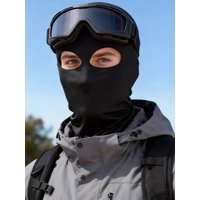 AliExpress NONE Summer Two Hole Pullover Hat Men Breathable Elastic Balaclava Hats Solid Color Motorcycle Cycling Outdoor Face Protect Accessory