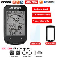 IGPSPORT Bicycle Computer BSC100S Computer BLE Bluetooth ANT Waterproof Wireless Bike Stopwatch MTB Road Cycling Bike Computer