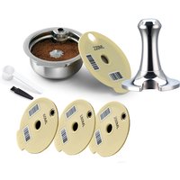 Reusable Coffee Capsule Pods for BOSCH-s Machine Tassimo Happy Vivy Stainless Steel Refillable Coffee Maker Filter 180ML/220ML