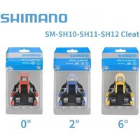 AliExpress Shimano SPD-SL 0/2/6° SM-SH10/SH11/SH12 Fahrrad Pedale Cleatset Rennrad Cleats