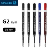 6pcs Germany Schneider Gel Pen Refills G2 Gelion+ European Standard 0.5mm Large Capacity Smooth Writing Office Accessories