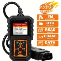 Obd2 Car Diagnostic Tool - Advanced Engine Fault Diagnosis Tool, USB Powered, Compatible with All Models from 1996 Onwards, Supports 36V, Features Dtc/Freeze Frame/Reading/Erasing/Data Stream