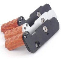 Fittest Wooden Handgrip Camera Grip for Nikon FM FM2 FE FE2 Arca-Swiss Base Plate Tripod Quick-Release System Vintage