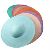 Fashion 40cm Fascinators Base Big with Clip Hair Accessories Hat DIY Maillinery Cap for Cap Supplies