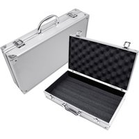 Aluminum Alloy Portable Tool Box Instrument Equipment Suitcase Professional Tool Storage Toolbox Organizer With Cotton
