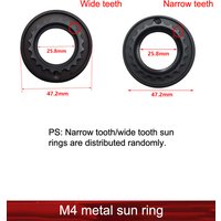 AliExpress GJCUTE Riding Accessories Bicycle Brakes Solar Ring M4 Snap Ring M16MOE Handguard Universal Model No Function