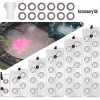 DC45V 2/4/6/8/10/12 Head Ultrasonic Mist Maker Fogger Fountain Pond Atomizer Air Humidifier Greenhouse For Hydroponics Sprayer