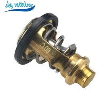 67F-12411 Thermostat 60℃ 140℉ For Yamaha 75 80 90 100 150 200 225 250 HP 4-Stroke Outboard Motor 67F-12411-01 6CB-12411-01