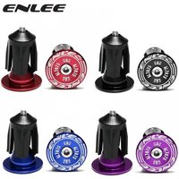 AliExpress NONE Explosions ENLEE 1 Aluminum Alloy Mountain Bike Grip Handle End Cap Handle Plug Cap Bicycle Handlebar A ccessories