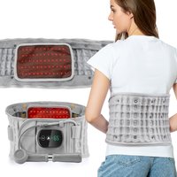 Elektrischer Heizgürtel für die Taille, Lumbalschutz, Rückendekompressionsbandage, Infrarot-Vibrationsmassage, Taillen-Airbag-Unterstützung