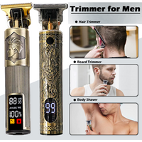2025 T9 Electric Hair Clipper for Men Beard Shaver Body Trimmer 0mm Precision Barber Machine Dragon Carved Lightweight Design