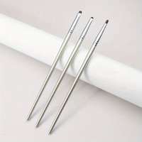 Small eyeshadow brush, ABS plastic handle, natural horse bristles, for detail blending smoky eye makeup, suitable all skin types