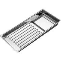 1pc Dental Sterilization Tray Stainless Steel Surgical Instruments Disinfection Plate Autoclavable Dentist Storage Box