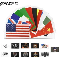 Motorcycle Flag Pirate Skull Eagle Nation Flag Luggage Rack Universal Fit for Honda Yamaha Harley Suzuki BMW