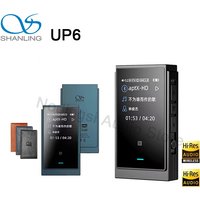 SHANLING UP6 HIFI Protable USB DAC Decoder Headphone Amplifier Bluetooth 5.2 Hi-Res Audio Dual ES9069Q AMP Dongle DSD512 PCM768
