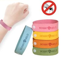 Mosquito Repellent Bracelet Natural Material Non-Toxic Indoor Outdoor, Adjustable Insect Pest Repellent Bands for Kids