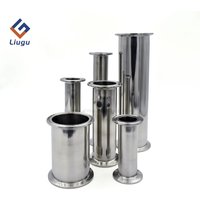 Tri Clamp Sanitary Spool Tube SS304/316 Stainless Steel Pipe Fitting 19-102mm OD 100-500mm Length for Homebrew Brewing Equipment image 3