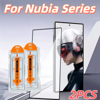 2PCS HD Tempered Glass Screen Protector for ZTE Nubia Z50 Ultra/Z60 Ultra/Z70 Ultra/Z70S Ultra, Dust-Free