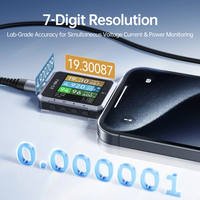 FNIRSI FNB-C2 Type-C Fast Charging Tester PD3.1 240W Max Power Digital Ammeter Voltmeter Charger Power Bank Phone Tester