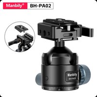 Manbily Arca Swiss Ball Head Picatinny For Hunting shooting Tripod Photography Quick Release Clamp Mount Adapter Max Load 20kg