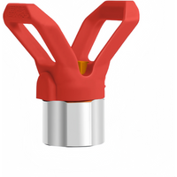 Airless Spray Gun Tip Guard Nozzle Protector High Pressure Paint Sprayer Accessory for Latex Oil Paint Wall Furniture