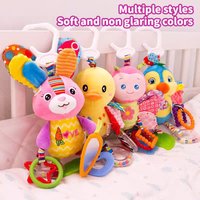 Baby Hängen Rasseln Weiche Spielzeug Multifunktionale Sensorischen Cartoon Tier Windspiel Plüsch Spielzeug Baby Kinderwagen und Bett Baby Spielzeug Ge