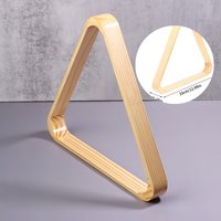 1pc Sports Wooden Billiard Ball Rack Billiards Balls Frame Table Top Tripod Games Balls Holders Triangle Racks Cue Pool Parts