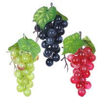 Fake Fruit Realistic Artificial Photography Props Faux Grapes Dinner Party Decor for Home Kitchen Dining Room Restaurant Wedding