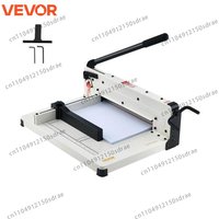 VEVOR 12"/17'' Industrial Commercial Paper Cutter 400 Sheet Capacity Solid Steel Construction Stack for Office Home School Shop