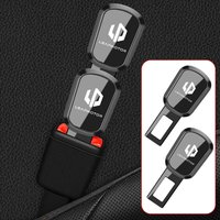 1/2PCS Car Safety Belt Clip Extender for Leapmotor T03 B10 C10 C11 C16 C01 S01 Mirrored Insert Lock Buckle Plug Accessories