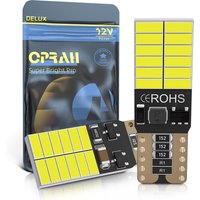 Oprah 2pcs W5W T10 Led Bulbs Canbus 4014 24SMD 168 194 Car Interior Dome Reading License Plate Light Signal Lamp 12V 6000k White