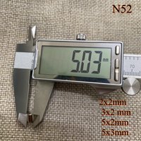 AliExpress NONE N52 2x2 3x2 5x2 5x3 Magnet Round Mini Standard Dimension Standard Strong Billboard Ebike Magnets Fridge DIY Tiny Customised