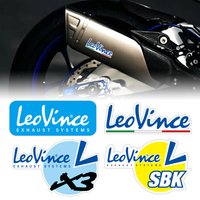 AliExpress NONE 2PCS Motorcycle Exhaust Pipe Accessories Stickers Moto Bike Motocross Scooter Body Fuel Tank Heat-Resistant Decal For LeoVince