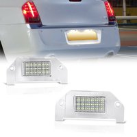 2PCs Pure White Full SMD LED license Plate Light Set LH+RH For 05-14 Chrysler 300 300C Chrysler Sebring 07-10 Car tail Lighting