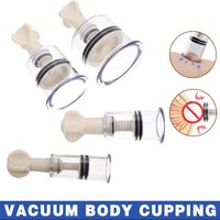 1Pair Cupping Professional Medical Chinese Vacuum Body Cupping Nipple Sucker Inverted Nipples Corrector Women Breast Suction Cup