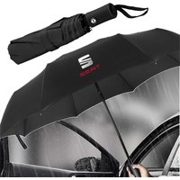 12 Bone Automatic Folding Umbrella Sun And Rain Protection For SEAT Leon Mk1 Mk2 Mk3 5f 1p Ibiza 6l 6j Arosa Ateca Exeo Cover