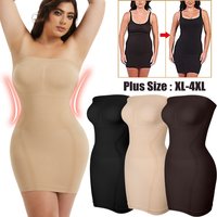 Tube Top Shapewear Dress for Women Tummy Control Slimming Body Shaping Underwear Party Comfortable Female Clothing Daily Wear