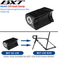 BXT – pince de siège de cadre de vélo de route en carbone, pour BXT-ROAD-035,BXT-ROAD-045,BXT-ROAD-115, modèle de cadre de vélo, pince de tige de selle en alliage d'aluminium