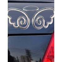 3D Angel Fairy Wings Car Auto Truck Logo Emblem Badge Decal Sticker