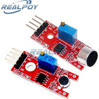 Microphone Voice Sound Sensor Detection Module For Arduino AVR PIC Analog Digital Output Sensors KY-038 KY-037