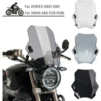 Dla 125 G1 regulowana szyba przednia szyba przednia dla ZONTES 125G1 310R 350GK ABS C125 R350 uniwersalna kierownica motocykla 22/25/28MM