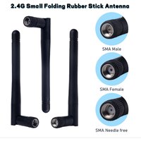 2PCS 2.4GHz 3dBi WiFi Antenna Aerial SMA RP-SMA Male Female Connector Wifi Antenna for Wireless Router Antenna Wi-fi