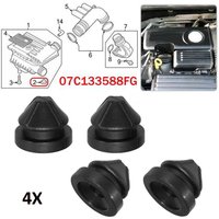 4PCS Rubber Air Filter Housing Shell Grommet Engine Cover Buffer Bush For PASSAT For GOLF For SCIROCCO 07C133588P 07C133588G