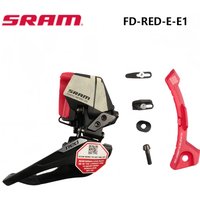 SRAM RED AXS E1 Front Derailleur 2x12 Speed Braze on Not Included Battery Black Original Parts FD-RED-E-E1