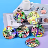 D-Dandys WorldS Cartoon Creative Tinplate Soft Button Pins Animal Icon Brooch Lapel Backpack Badge Accessories Pin