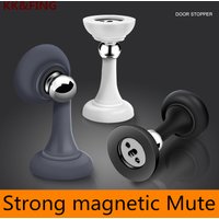 KK&FING Strong Magnetic Silent Suction Household Bedroom Free-punch Door Suction Anti-collision Door Stop Silicone Floor Suction